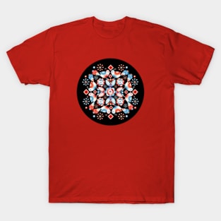 Folkloric Lovebirds T-Shirt